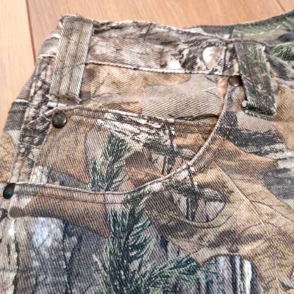 Realtree Xtra Vintage Camo Hunting Pants Fleece Lined Warm Insulated Sz 2XLarge - Picture 11 of 16